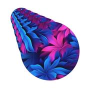 Paquete de 6 ambientadores para coche, fondo de flores azules, bonito ambientador colgante para coche, decoración de habitación de automóvil, regalo