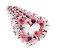 Paquete de 6 ambientadores para coche, guirnalda de amor, lindo ambientador colgante para coche, decoración de habitación de automóvil, regalo