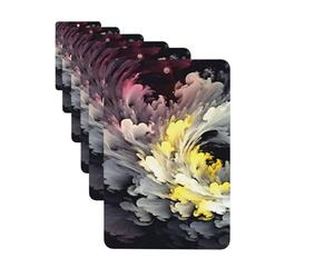 Paquete de 6 ambientadores para coche, hermoso arte de tinta, lindo ambientador colgante para coche, decoración de habitación de automóvil, regalo