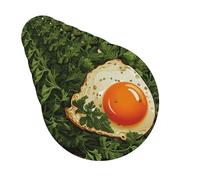 Paquete de 6 ambientadores para coche, hojas de perejil y huevos, lindo ambientador colgante para coche, decoración de habitación automotriz, regalo