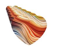 Paquete de 6 ambientadores para coche, líneas coloridas, lindo ambientador colgante para coche, decoración de habitación automotriz, regalo