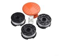 Paquete de 6 bobinas de nailon enrolladas de fábrica de 0.08 pulgadas para Black & Decker AF-100 Eater recortadoras de alimentación automática GH400 a LST420 Series modelos ST6600 ST7000 (3+1+1)