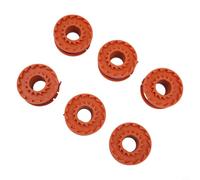 Paquete de 6 bobinas y línea para WORX para recortadora de hilo GT WG WG150E WG151E WG155E WG163E WG169E, línea de repuesto para recortadora de césped con material de alta calidad