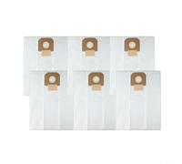 Paquete de 6 bolsas de filtro de forro polar para aspiradoras Bosch Professional GAS 35 L AFC/M AFC/L SFC+ Filtración mejorada, sello hermético al polvo, principal prolongado