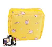 Paquete de 6 bolsas de período de 12 x 12 cm para mujer, bolsa de período impermeable, bolsa de período con cremallera, organizador de tampones para almohadilla menstrual, bolsas de primer período de
