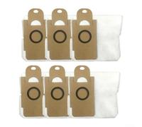 Paquete de 6 bolsas de polvo para robot aspiradoras Lydsto R1 Series eficiente para recoger el polvo