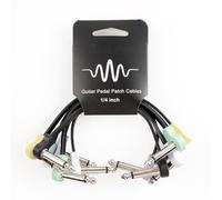Paquete de 6 Cables para Tablero de Pedales de Guitarra, PVC Suave de 16 Cm para Configuración Creativa, Longitud Optimizada