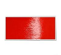 Paquete de 6 calcomanías reflectantes para llantas de automóvil, para llantas de 18, 20 y 21 pulgadas, diseñadas para aplicaciones con separación de radios de 3 pulgadas (rojo)