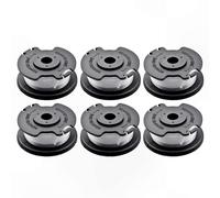 Paquete de 6 carretes de repuesto para cortacésped inalámbrico con carrete de alambre de nailon, compatible