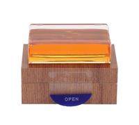 Paquete de 6 colofonias para violín, bloque de resina ligera universal, agarre de de alta fricción, suministro musical amarillo, kit de mantenimiento para instrumentos de cuerda, orquesta escolar