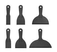 Paquete de 6 conjuntos de masilla flexible raspador de pintura herramienta para masilla raspador de masilla herramienta de eliminación de pala masilla masilla