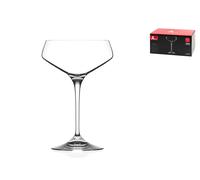 Paquete De 6 Copas Aria De Vidrio Transparente Para Champán, 33Cl