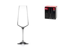 Paquete De 6 Copas Aria De Vidrio Transparente Para Flute, 35,5Cl