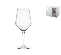 Paquete De 6 Copas De Cristal Electra Grande Cl 55 Transparente Bormioli Rocco