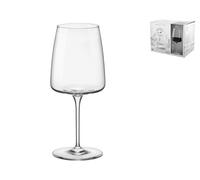 Paquete De 6 Copas De Vidrio Nexo Gran Rojo Cl 54 Transparente Bormioli Rocco