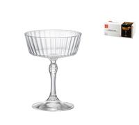 Paquete De 6 Copas De Vidrio Transparente Modelo América ’20 Fizz De La