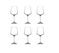 Paquete De 6 Copas De Vino Blancas De Vidrio Transparente, 46Cl