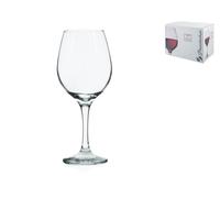 Paquete De 6 Copas De Vino Tinto Marca Pasabahce Modelo Amber 46 CL