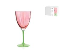 Paquete De 6 Copas Modelo Kate Optical Agua De La Marca Bohemia De Cl 40