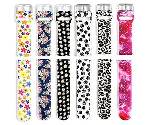 Paquete de 6 correas de repuesto compatibles con reloj inteligente 3Plus Vibe Plus, elegante patrón floral, impermeable, transpirable y cómoda correa para mujer, pulsera ajustable para 3Plus Vibe Plus