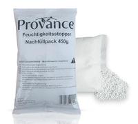 Paquete de 6 deshumidificadores granulados como relleno, deshumidificador granulado 450 g como deshumidificador secadora, protección contra moho y olores 9,10-2,75 €/kg (6 unidades)