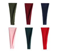 Paquete de 6 diademas decorativas de moda extraíbles para el pelo creativas para uso diario y deportes