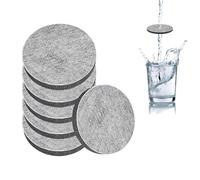 Paquete de 6 Discos de Filtro de Agua de Micro Disco para Botellas de Filtro de Agua Brita Fill and Go, para Reducir el Cloro, Micropartículas y Otras Impurezas