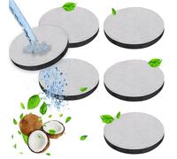 Paquete de 6 discos de filtro de agua de repuesto VLYX para botellas Brita Fill & Go | Reduce el cloro, las micropartículas y las impurezas | Compatible con jarras de filtro seleccionadas