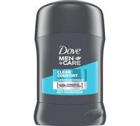 Paquete de 6 - Dove Men+Care Desodorante en Stick, Antitranspirante - Clean Comfort - 50 ml