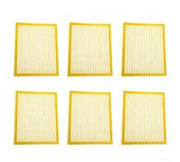 Paquete de 6 excluidores de plástico para colmenas, tamaño ajustable para control de crías, material resistente, blanco y amarillo, 41 x 51 cm, 50,5 x 35,5 cm (50,5 x 35,5 cm, amarillo)