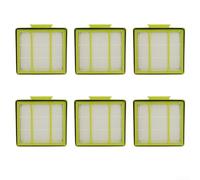 Paquete de 6 filtros de aire diseñados para Shark AV2501S RV2502AE AV2501AE AI Robot Aspirador para soportar una potencia de succión óptima