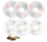 Paquete de 6 filtros de fuente de agua para gatos de repuesto para Catit, filtros de mascotas para fuente de flores, fuente Catit Design Senses, Senses 2.0, repuesto de filtro de triple acción de