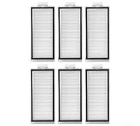 Paquete de 6 filtros HEPA de repuesto compatibles con Roborock para la serie Q7, para cartuchos de filtro lavables para aspiradoras