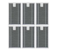 Paquete de 6 filtros HEPA de repuesto T90 Pro Omni para ECOVACS DEEBOT T90 Pro Omni, X12 OMNICYCLONE robot aspirador y fregona, kit de accesorios de filtro de carbón activado, filtro vertical