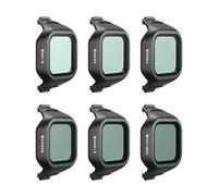 Paquete de 6 filtros ND ND16/32/64/256/512/ND1000 compatibles con Drones Freewell, Compatible la cámara del dron dji Mini 5 Pro
