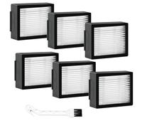 Paquete de 6 filtros Roomba para i-Robot Roomba I J E Series E5 E6 E7 i3 i3+ i4 i6 i6+ i7 i7+ i8 i8+ j7 j7+ robot aspiradoras de alta on 1 cepillo de limpieza Puxyblue