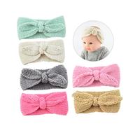 Paquete de 6 Gorros de Punto con Forma de Calavera Vacíos Diadema de Ganchillo para Bebés Y Niños Pequeños