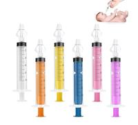 Paquete de 6 Jeringa Lavado Nasal Bebe 10 ml, Aspirador Nasal para Bebe Saca Mocos para Bebes, Segura y Cómoda, Portátil Reutilizable Aspirador Nasal Irrigador Nasal,jeringa lavado nasal bebe