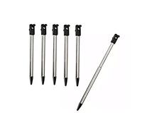 Paquete de 6 lápices capacitivos para Nintendo 3DS (negro, 6 piezas)