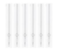 Paquete de 6 lápices de metal sin tinta, borrables, eternos, suaves para escribir, octogonales, sin tinta, para bocetos, dibujos, escritura