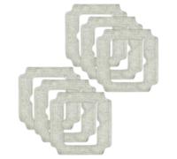 Paquete de 6 mini 2 almohadillas de repuesto compatibles con ECOVACS WINBOT MINI2, paños de fregona lavables, kit de accesorios, almohadilla de fregona, mini 2 toallitas
