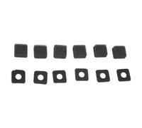 Paquete de 6 orejeras de repuesto para micrófonos resistentes al viento para reparación de cámaras, micrófonos, reducción de ruido, esponja suave