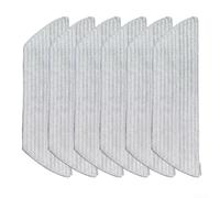 Paquete de 6 paños de fregona para aspiradora robot Shark AV2800ZE RV2820YE - Almohadillas de limpieza de microfibra reutilizables lavables para el cuidado del piso duro
