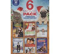 Paquete de 6 películas ~ Juego de coleccionista de Navidad Volumen seis: Milagro en Navidad: La historia de Ebbie, Santa y Pete, Winslow el oso de Navidad, en el segundo día de Navidad, Scroooge y