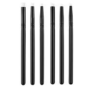 Paquete de 6 Pinceles de Mezcla de Tinta detallados para Hacer Tarjetas,mezcladoras de Arte de Dibujo,Juegos de Pinceles de Pintura de 8/6/4 mm,cepillos de Cabeza Plana y angulados para álbumes
