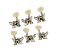 Paquete De 6 Pines De Afinación De Guitarra Clásica 1:15 Melodías De Ajuste Y 3L3R A Juego Perilla De Afinación De La Guitarra