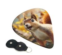 Paquete de 6 púas de guitarra, 3 púas de guitarra divertidas de diferentes grosores con bolsa organizadora de almacenamiento, púas de guitarra eléctrica, púas para guitarra acústica, púas de bajo