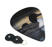 Paquete de 6 púas para guitarra, 3 púas de guitarra de diferentes grosores, con bolsa organizadora, púas de guitarra eléctrica, púas para guitarras acústicas, púas de bajo (0.46 mm, 0.71 mm, 0.96 mm)