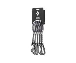 Paquete de 6 quickdraws Black Diamond Miniwire Quickpack 12cms