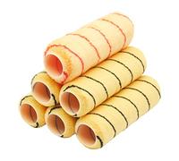 Paquete de 6 rodillos profesionales tejidos ProDec de 9" x 1,75" para pintar con pinturas de emulsión y albañilería en paredes y techos interiores y exteriores, 9".